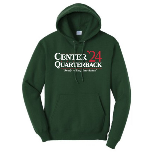 CENTER QUARTERBACK '24 - Youth Hoodie