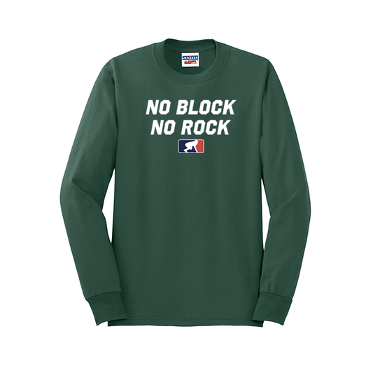 NO BLOCK NO ROCK - Long Sleeve T-Shirt