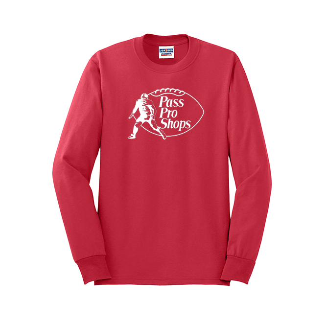 PASS PRO SHOPS (White) - Long Sleeve T-Shirt
