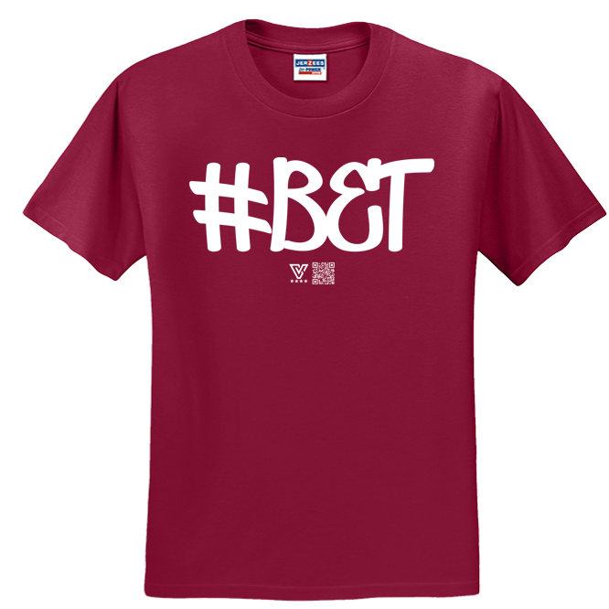 Hashtag Bet Graphic Tee (White)