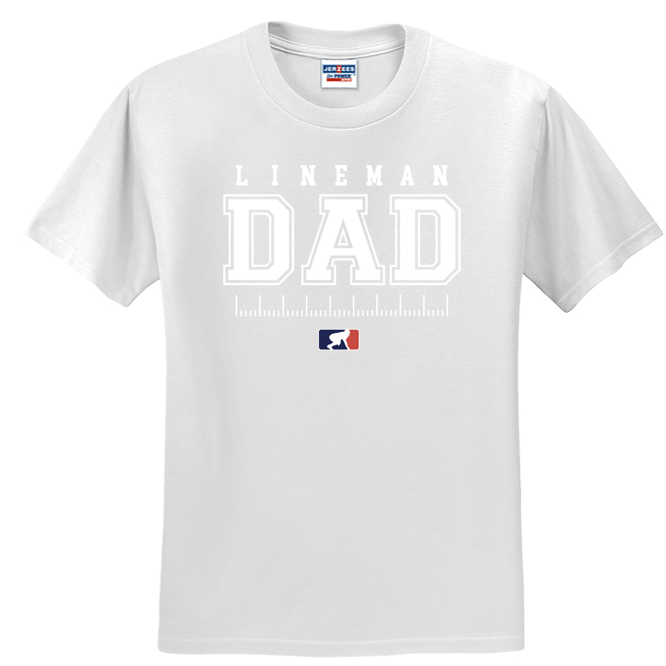 LINEMAN DAD - Heavyweight T-Shirt