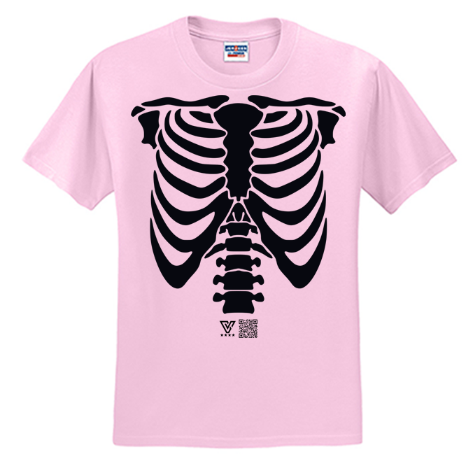 Rib Cage Graphic Tee (Black)
