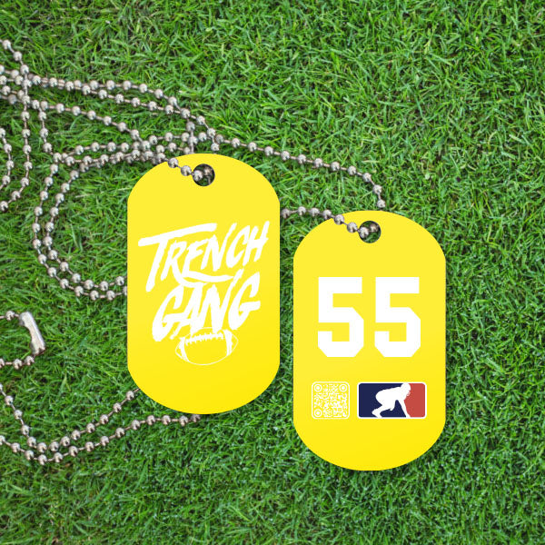 TRENCH GANG (White) (P) - Dog Tags