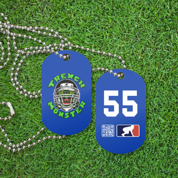 TRENCH MONSTER (P) - Dog Tags