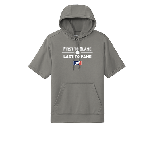 FIRST TO BLAME - Short Sleeve Hoodie