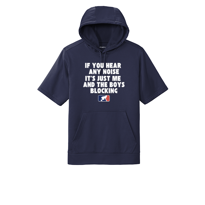 ITS JUST ME AND THE BOYS - Short Sleeve Hoodie