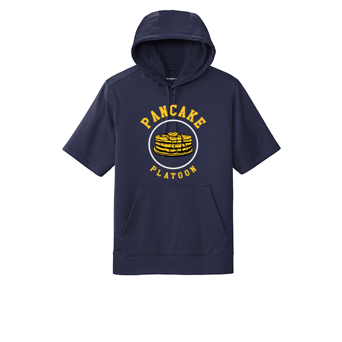 PANCAKE PLATOON - Short Sleeve Hoodie
