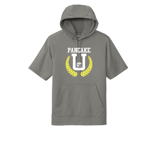 PANCAKE U - Short Sleeve Hoodie