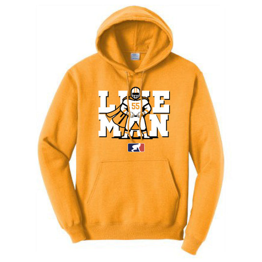 LINE MAN - Tall Hoodie