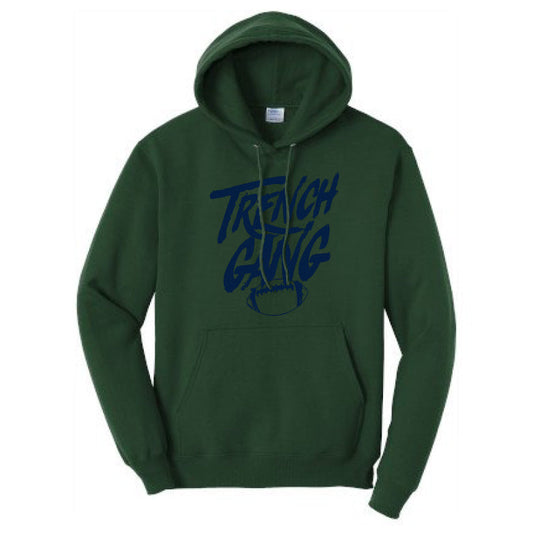 TRENCH GANG (Navy) - Heavyweight Hoodie