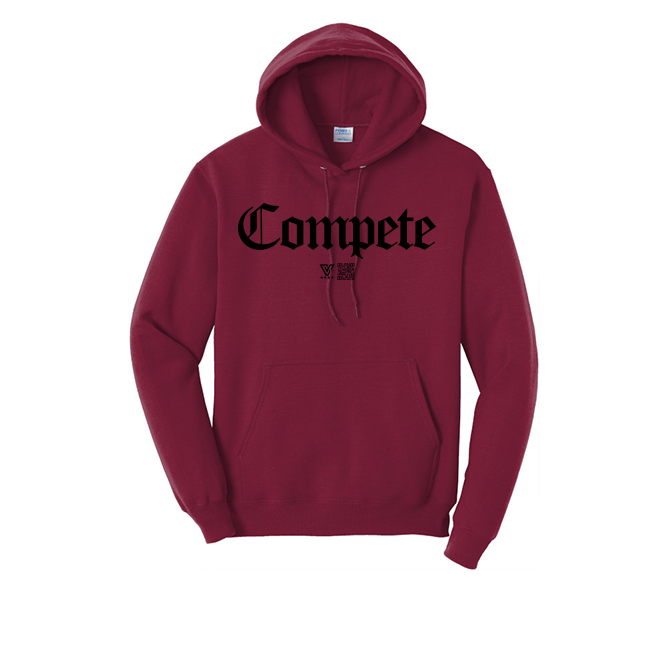 Compete Graphic Hoodie (Black)