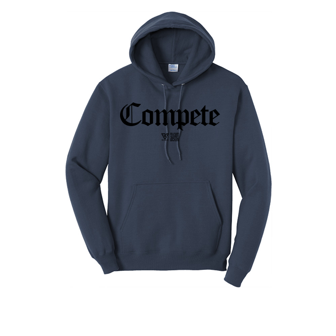Compete Graphic Hoodie (Black)