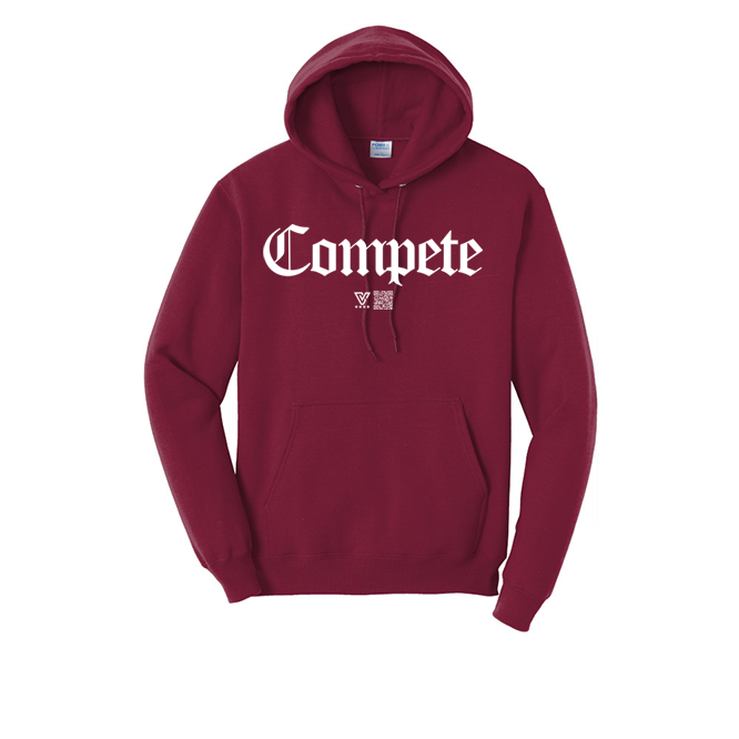 Compete Graphic Hoodie (White)