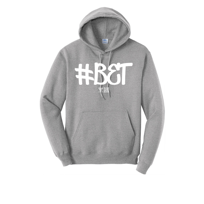 Hashtag Bet Graphic Hoodie (White)