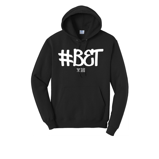 Hashtag Bet Graphic Hoodie (White)