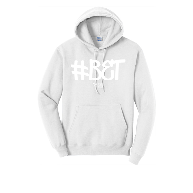 Hashtag Bet Graphic Hoodie (White)