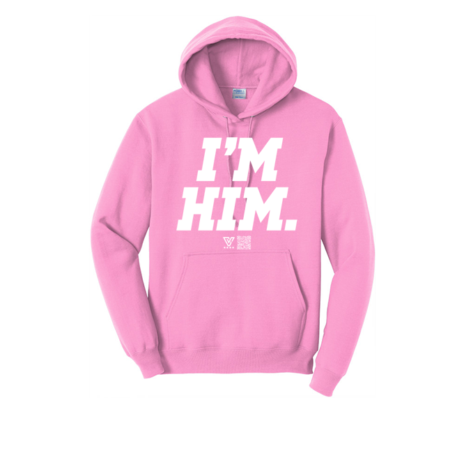 I’m Him Graphic Hoodie (White)
