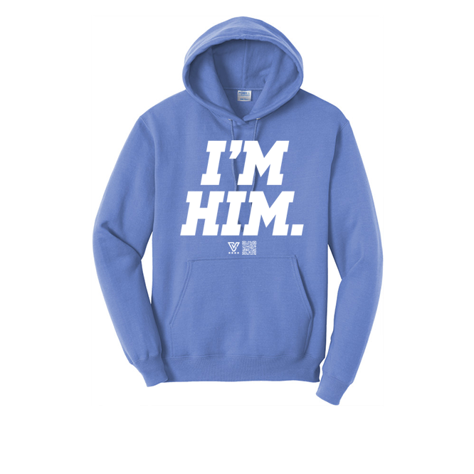 I’m Him Graphic Hoodie (White)