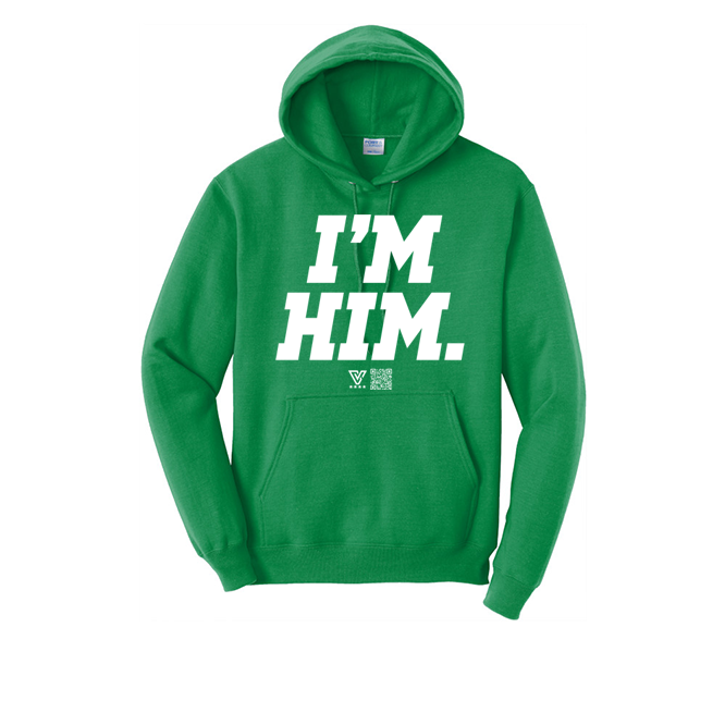 I’m Him Graphic Hoodie (White)