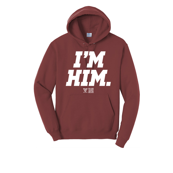 I’m Him Graphic Hoodie (White)