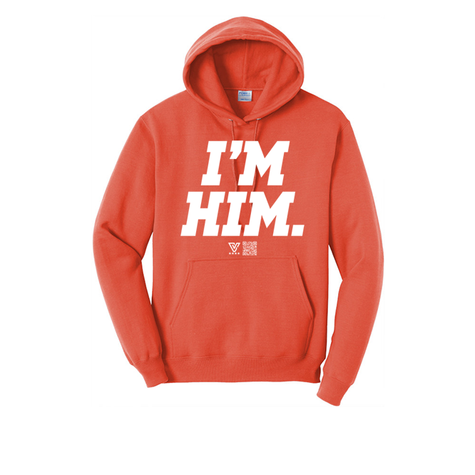 I’m Him Graphic Hoodie (White)