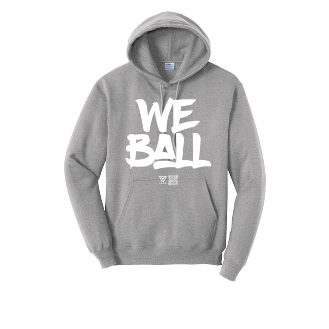 We Ball Graphic Hoodie (White)