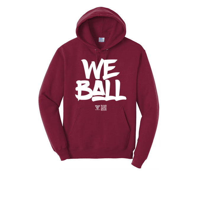 We Ball Graphic Hoodie (White)