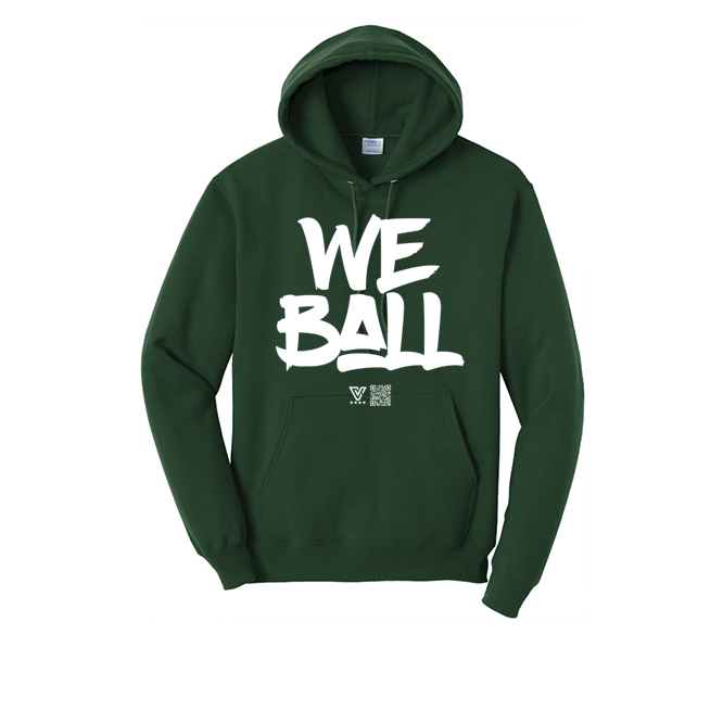 We Ball Graphic Hoodie (White)