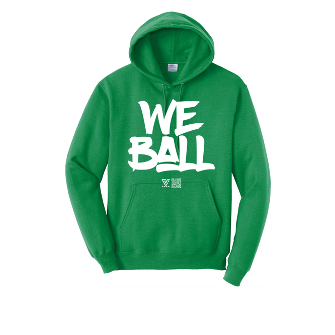 We Ball Graphic Hoodie (White)