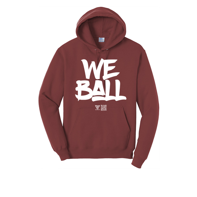 We Ball Graphic Hoodie (White)