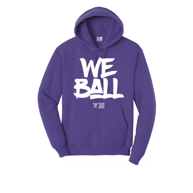 We Ball Graphic Hoodie (White)
