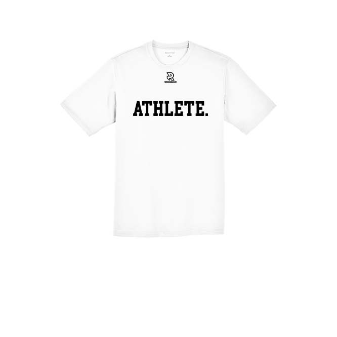 ATHLETE (Black) - RacerMesh Short Sleeve Tee