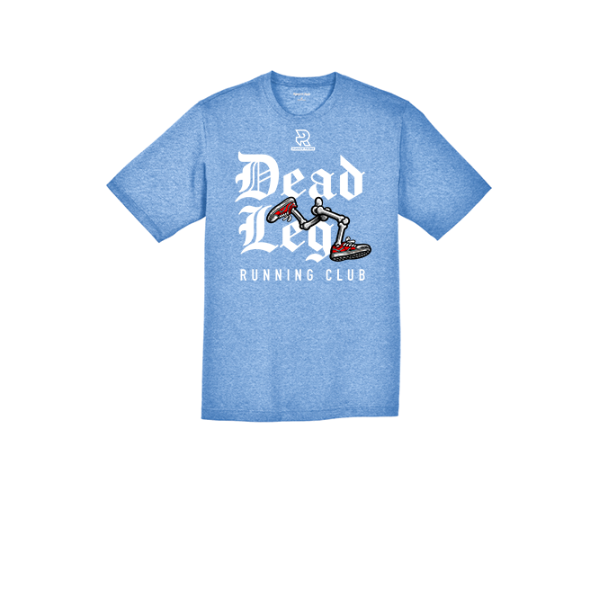 DEAD LEGS (White) - RacerMesh Short Sleeve Tee