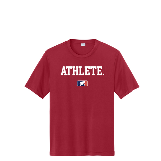 ATHLETE (White) - Performance Tee