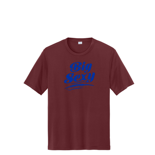 BIG SEXY (A) (Royal) - Youth Performance Tee