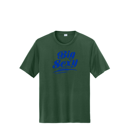 BIG SEXY (A) (Royal) - Tall Performance Tee