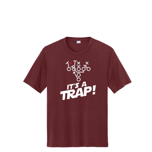 ITS A TRAP! (White) - Performance Tee