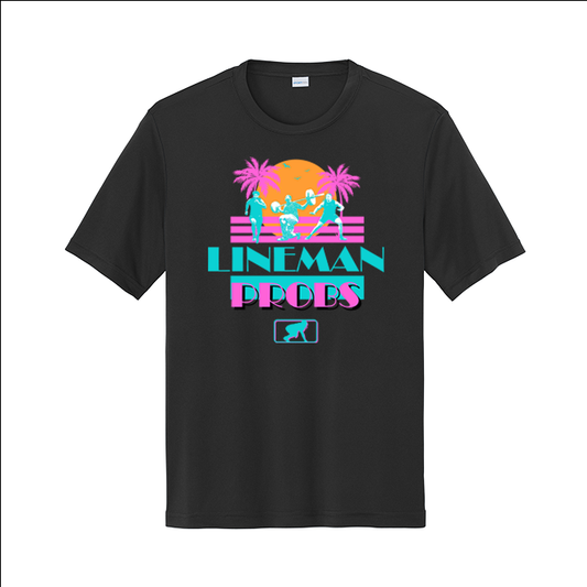 LINEMAN PROBS (Grind) - Trench Vice Performance Tee
