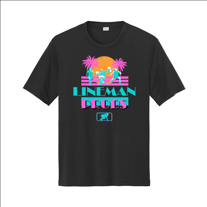 LINEMAN PROBS (Grind) - Trench Vice Performance Tee