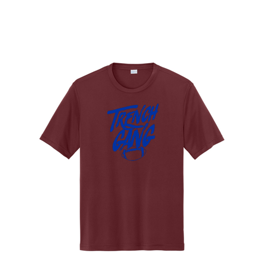 TRENCH GANG (Royal) - Performance Tee