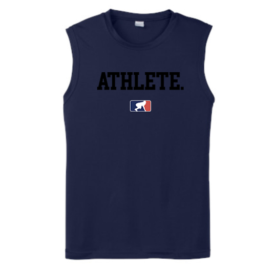 ATHLETE (Black) - Muscle T-Shirt