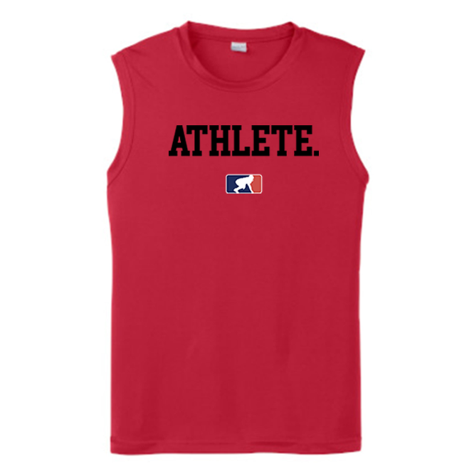 ATHLETE (Black) - Muscle T-Shirt