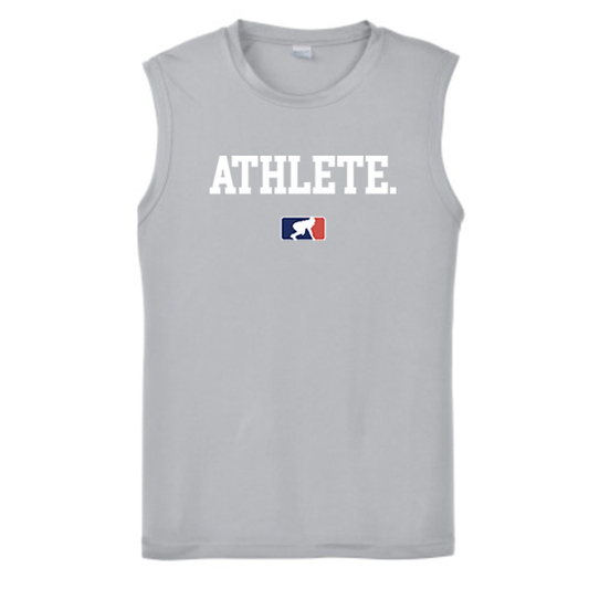 ATHLETE (White) - Muscle T-Shirt