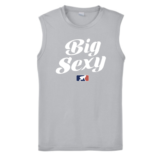 BIG SEXY (White) - Muscle T-Shirt