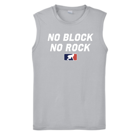 NO BLOCK NO ROCK - Muscle T-Shirt