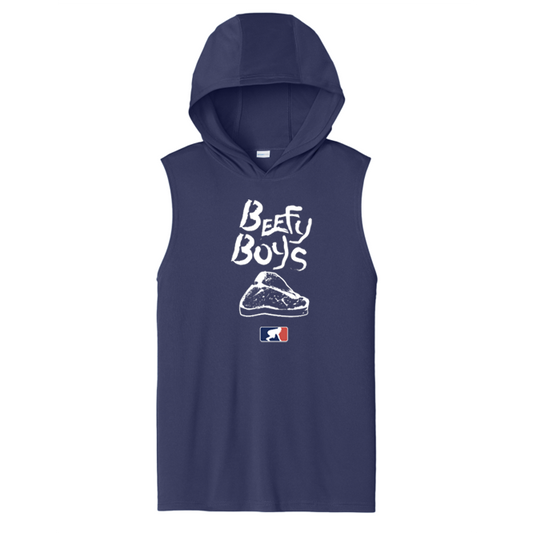 BEEFY BOYS - Hooded Muscle Tee