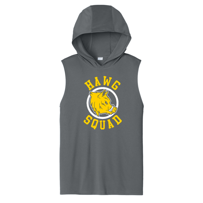 HAWG SQUAD - Hooded Muscle Tee