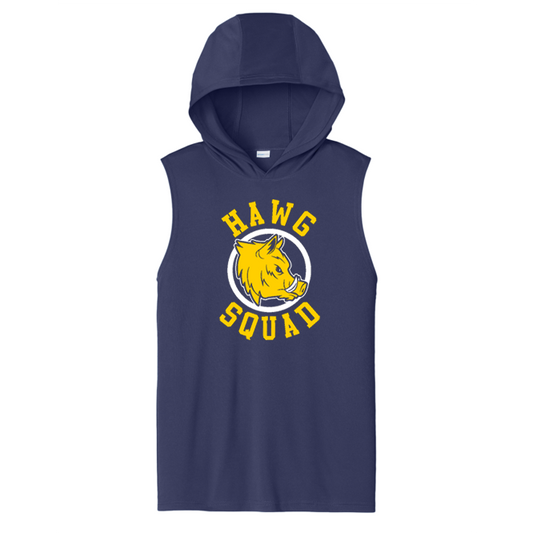 HAWG SQUAD - Hooded Muscle Tee