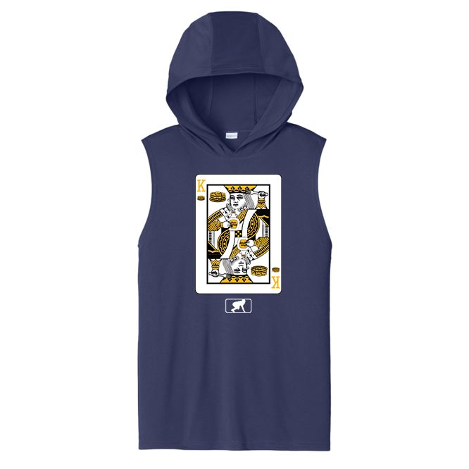 KING OF PANCAKES - Hooded Muscle Tee