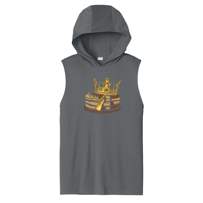 PANCAKE KING - Hooded Muscle Tee